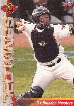 2003 Choice Rochester Red Wings #19 Brandon Marsters Front