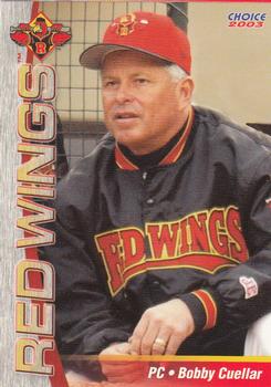 2003 Choice Rochester Red Wings #29 Bobby Cuellar Front