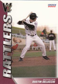 2003 Choice Wisconsin Timber Rattlers #06 Dustin Delucchi Front