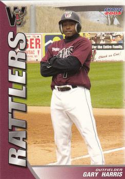 2003 Choice Wisconsin Timber Rattlers #11 Gary Harris Front
