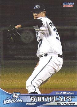 2003 Choice West Michigan Whitecaps #21 Troy Pickford Front