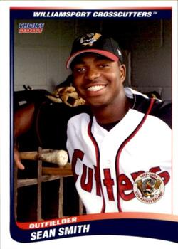 2003 Choice Williamsport Crosscutters #21 Sean Smith Front