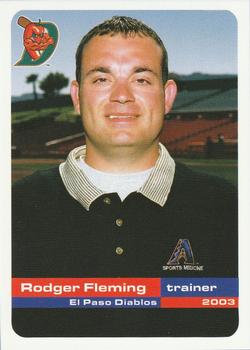 2003 Grandstand El Paso Diablos #NNO Rodger Fleming Front