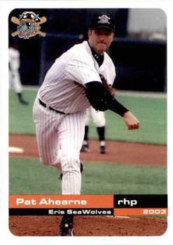2003 Grandstand Erie SeaWolves #NNO Pat Ahearne Front