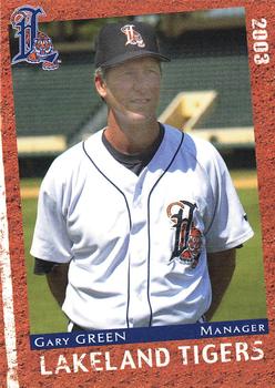 2003 Grandstand Lakeland Tigers #NNO Gary Green Front