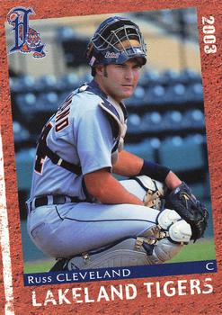 2003 Grandstand Lakeland Tigers #NNO Russ Cleveland Front