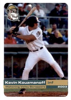 2003 Grandstand Mahoning Valley Scrappers #NNO Kevin Kouzmanoff Front