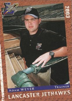 2003 Grandstand Lancaster JetHawks #'03 Adam Weyer Front