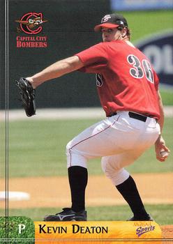 2003 MultiAd Capital City Bombers #10 Kevin Deaton Front