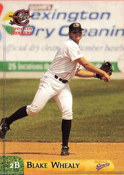 2003 MultiAd Capital City Bombers #30 Blake Whealy Front