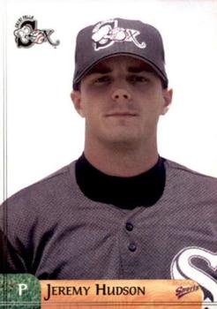 2003 MultiAd Great Falls White Sox #8 Jeremy Hudson Front