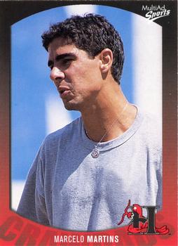 2003 MultiAd Hickory Crawdads #32 Marcelo Martins Front