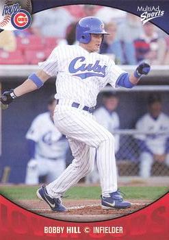 2003 MultiAd Iowa Cubs #9 Bobby Hill Front