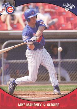 2003 MultiAd Iowa Cubs #16 Mike Mahoney Front