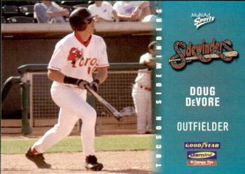 2003 MultiAd Tucson Sidewinders #6 Doug DeVore Front