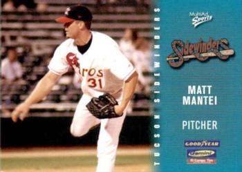 2003 MultiAd Tucson Sidewinders #29 Matt Mantei Front