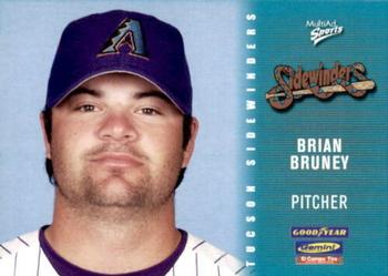 2003 MultiAd Tucson Sidewinders #30 Brian Bruney Front