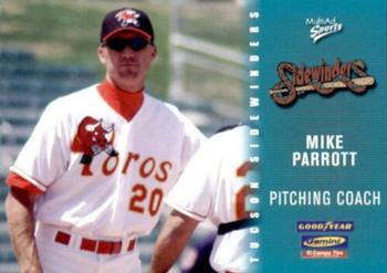 2003 MultiAd Tucson Sidewinders #33 Mike Parrott Front
