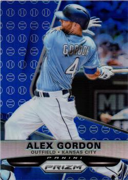 2015 Panini Prizm - Blue Baseball Prizms #11 Alex Gordon Front