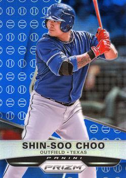 2015 Panini Prizm - Blue Baseball Prizms #137 Shin-Soo Choo Front