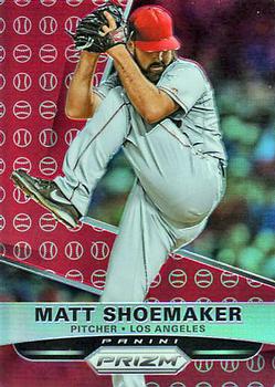 2015 Panini Prizm - Red Baseball Prizms #115 Matt Shoemaker Front