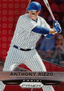 2015 Panini Prizm - Red Baseball Prizms #27 Anthony Rizzo Front