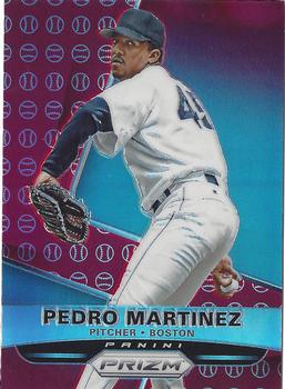 2015 Panini Prizm - Red Baseball Prizms #156 Pedro Martinez Front