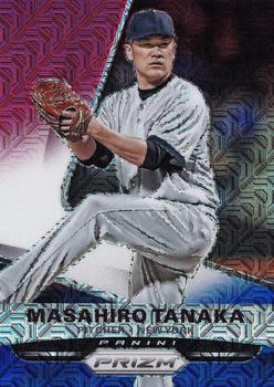 2015 Panini Prizm - Red/White/Blue Mojo Prizms #109 Masahiro Tanaka Front