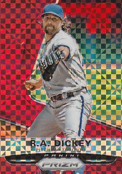 2015 Panini Prizm - Red Power Prizms #131 R.A. Dickey Front