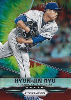 2015 Panini Prizm - Tie Dyed Prizms #76 Hyun-Jin Ryu Front