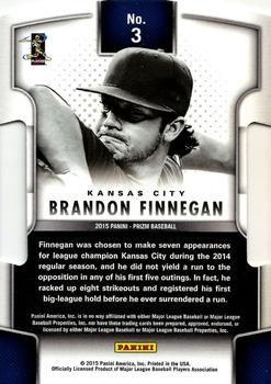 2015 Panini Prizm - Fresh Faces #3 Brandon Finnegan Back