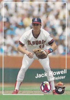 1988 California Angels Smokey #3 Jack Howell Front