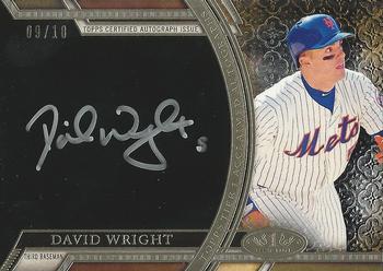 2015 Topps Tier One - Acclaimed Autographs Silver Ink #AA-DW David Wright Front