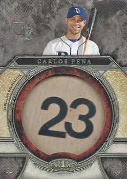 2015 Topps Tier One - Bat Knobs #BK-CP Carlos Pena Front