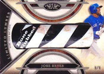 2015 Topps Tier One - Limited Lumber #LL-JR Jose Reyes Front