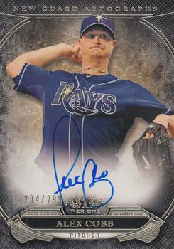 2015 Topps Tier One - New Guard Autographs #NGA-ACB Alex Cobb Front