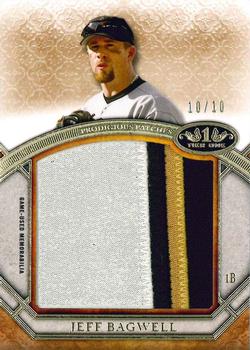 2015 Topps Tier One - Prodigious Patches #PP-JBL Jeff Bagwell Front