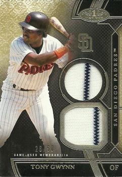 2015 Topps Tier One - Tier One Relics Dual Swatch #DSR-TGN Tony Gwynn Front