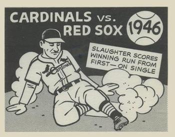 1967 Laughlin World Series #43 1946 Cardinals vs Red Sox Front