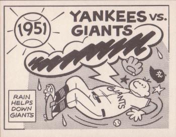 1967 Laughlin World Series #48 1951 Yanks vs Giants Front
