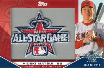 2010 Topps - All-Star FanFest Commemorative Patches #ASP5 Hideki Matsui Front
