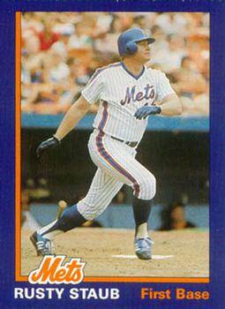 1984 New York Mets MVP Club #6 Rusty Staub Front