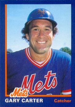 1986 New York Mets Super Fan Club #2 Gary Carter Front