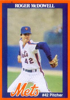 1987 New York Mets Junior Mets Club #NNO Roger McDowell Front