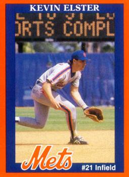 1988 New York Mets Junior Mets Club #NNO Kevin Elster Front