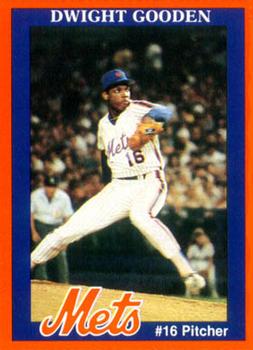 1988 New York Mets Junior Mets Club #NNO Dwight Gooden Front