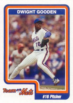 1990 Team Mets Club New York Mets  #NNO Dwight Gooden Front