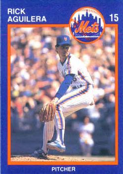 1988 Kahn's New York Mets SGA #NNO Rick Aguilera Front