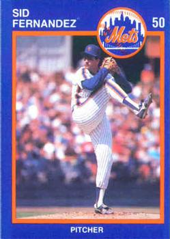 1988 Kahn's New York Mets SGA #NNO Sid Fernandez Front