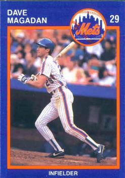 1988 Kahn's New York Mets SGA #NNO Dave Magadan Front